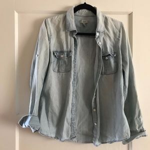 J. Crew denim button down
